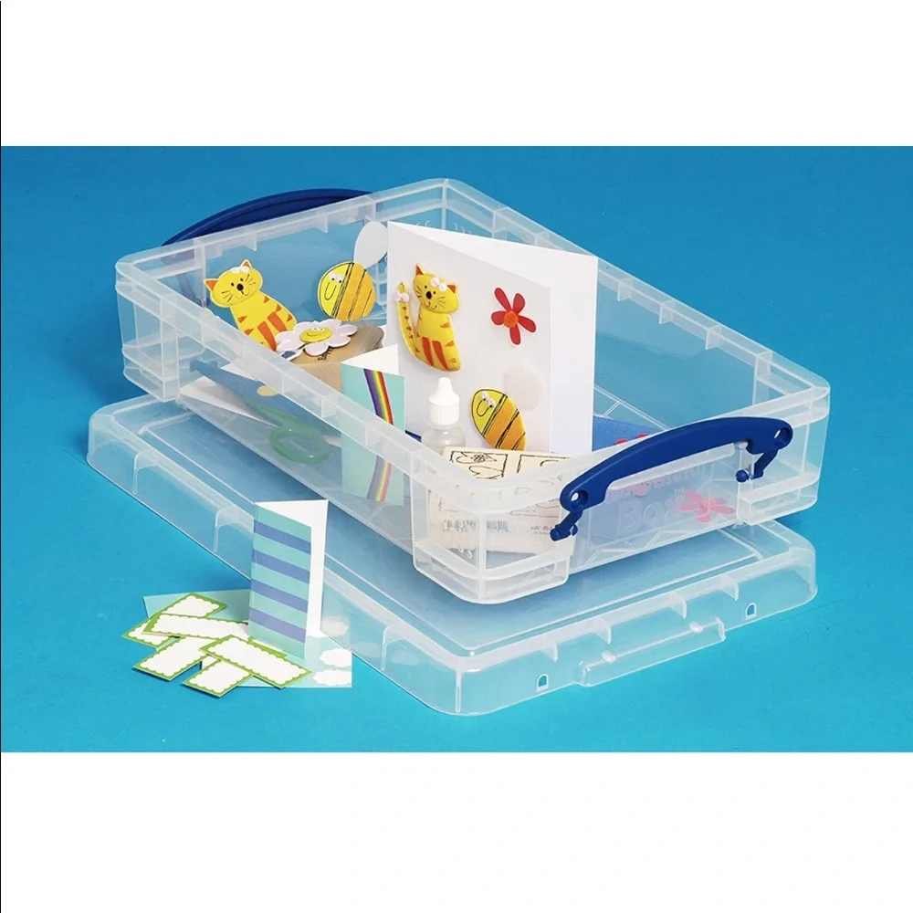 NWT Really Useful Boxes Inc. Snap-Lid Storage Bin, 10.25